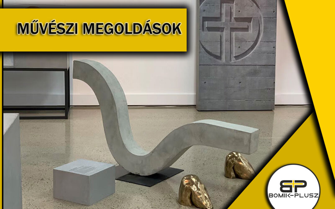 Beton és művészet: hogyan találkozik a funkcionalitás az esztétikával?