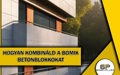 Hogyan kombináld a betonblokkokat más anyagokkal esztétikus építészeti megoldásokhoz?