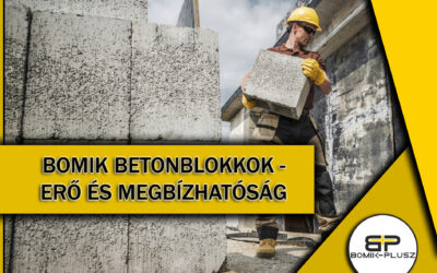Betonblokkok az Ipari Építkezésben: Erő és Megbízhatóság a Bomik-Plusztól