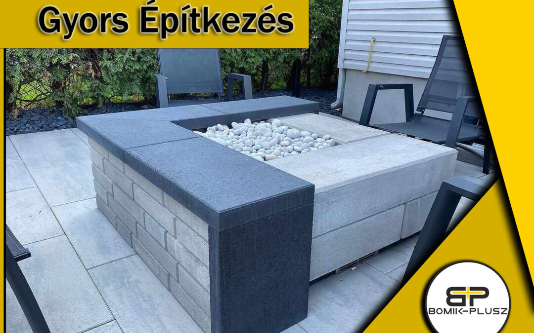 Betonblokkok a Gyors Építkezés Szolgálatában: Hatékonyság a Bomik-Plusz Kft.-vel