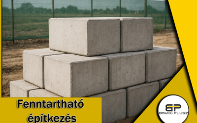 Betonblokkok a Megújuló Energia Létesítményekben: Stabilitás és Fenntarthatóság a Bomik-Plusztól
