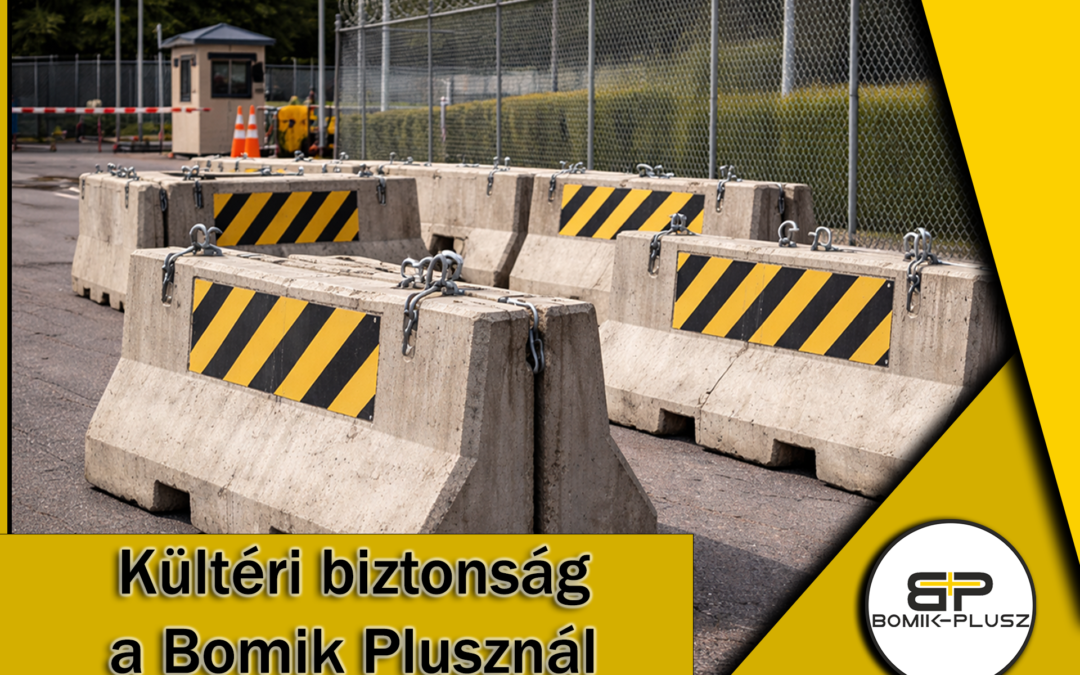 Betonblokkok a Kültéri Biztonsági Rendszerekben