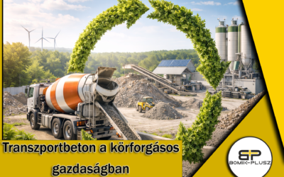 Transzportbeton körforgásos gazdaságban – Fenntartható megoldások
