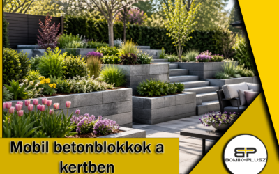 Hogyan varázsolja újjá kertjét idén tavasszal betonblokkokkal?