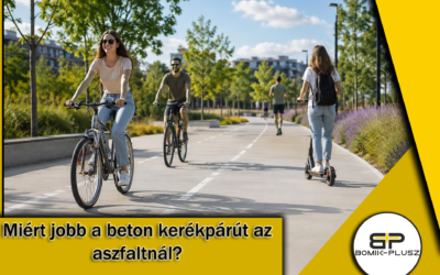 Miért a beton a legjobb választás a modern kerékpárutak és sétányok építésénél?